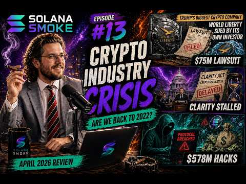 April Was Brutal: Clarity Act Stalls, $578M in Hacks & Solana Holds